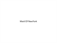 Tablet Screenshot of maidofnewyork.com